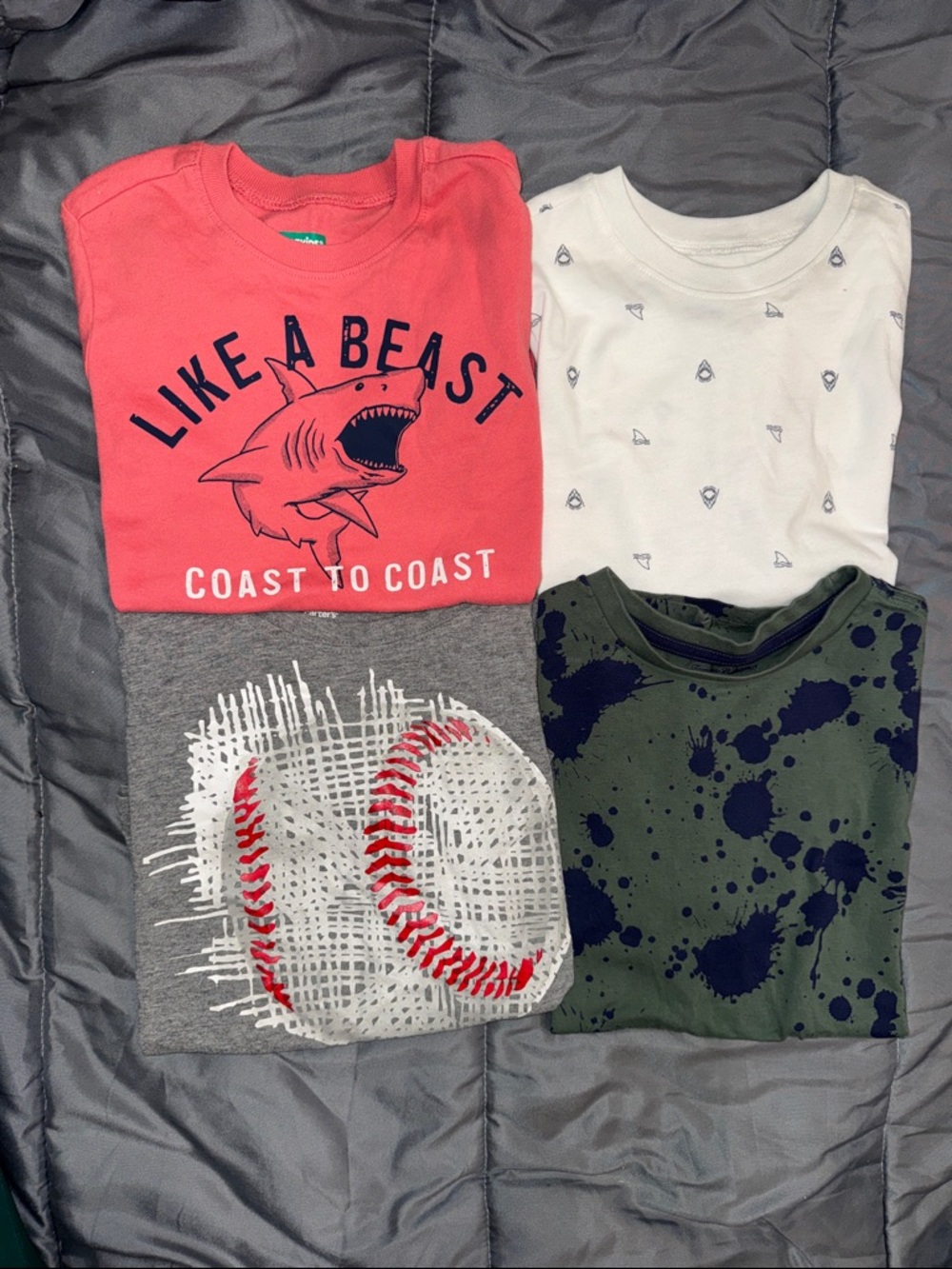 Kids Cotton Graphic T-Shirt Bundle